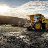 A double V-shaped body increases stability for the R100E rigid hauler.