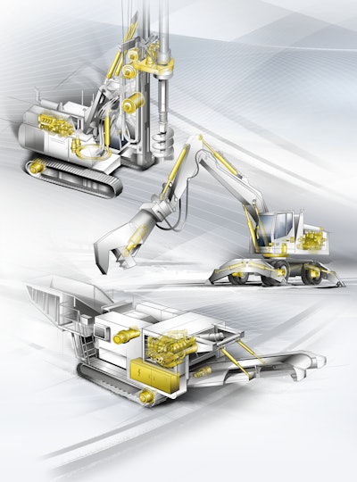 At CONEXPO 2020, Liebherr brings large-scale technology to life also with its tailor-made components.
