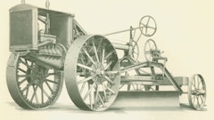 The Russell Motor Hi-Way Patrol, first developed in 1919, was the first known motor grader.