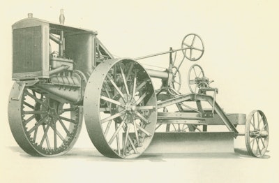 The Russell Motor Hi-Way Patrol, first developed in 1919, was the first known motor grader.