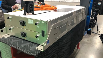 The battery pack used in the electric VNR uses common and shared technologies from the Volvo Group which helped to lower development costs.