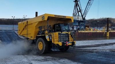 PHIL has developed tailgates for several heavy equipment applications such as Komatsu rigid frame trucks.