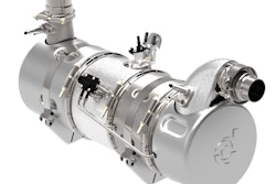 A Donaldson Stage V integrated aftertreatment system.