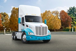 Low volume production of the Peterbilt 579EV battery-electric truck will begin in late 2020.