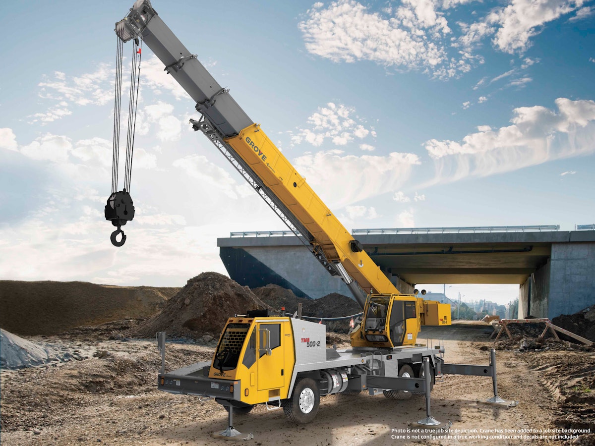 Manitowoc Unveils Grove GRT8120 Rough-Terrain Crane | OEM