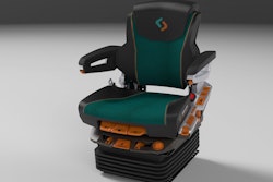 The NEXUS seat top platform and TLS high-performance air suspension.