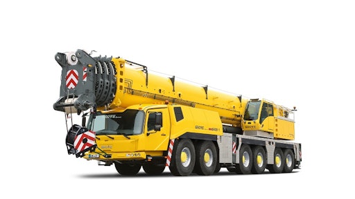 The GMK6400-1 sets new standards in the increasingly competitive 450 USt (400 t) – 500 USt (450 t) class