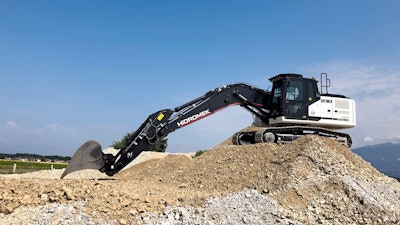 HMK 230 LC crawler excavator