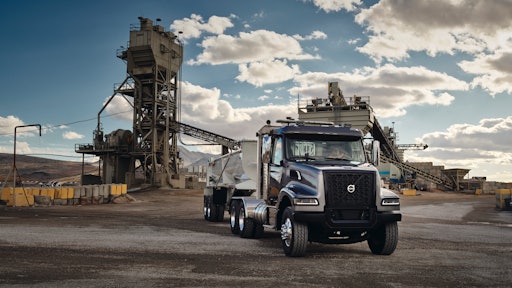 Volvo Vh Dwith End Dump Trailer