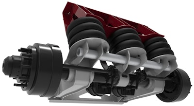 The TR50-HDT air suspension