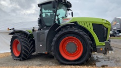 The CupWheel has a track-like design which aids movement through fields when used in agricultural applications.