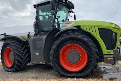 The CupWheel has a track-like design which aids movement through fields when used in agricultural applications.