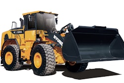 A prototype remote-control system was demonstrated at CONEXPO for the HL960A wheel loader.