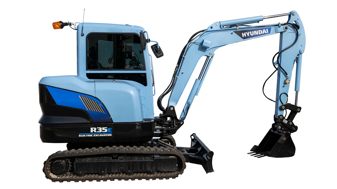 Hyundai Demonstrates Electric-Powered Compact Excavators | OEM Off-Highway