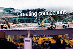Komatsu Creating Connections Conexpo Booth