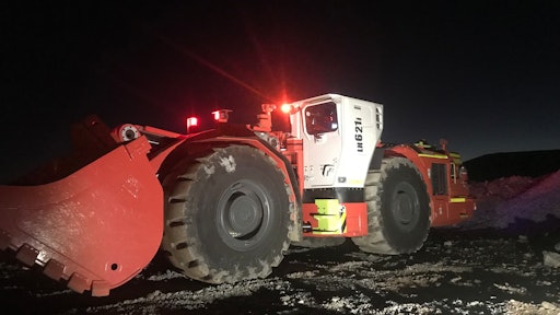 Utilizing ControlMaster, equipment operators can manage mining plants developed by multiple manufacturers including thd pictured Sandvik 621i underground loader.