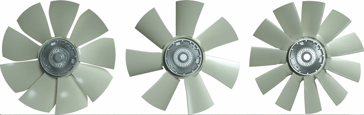 Multi Wings Radiator Fan Multi-Wing O-PMAX One-Piece Molded Fans From: Multi-Wing | OEM Off-Highway