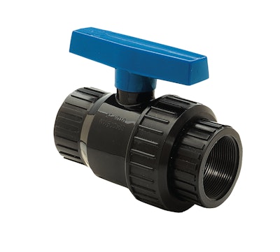Single union valve