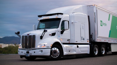 Tu Simple Autonomous Truck