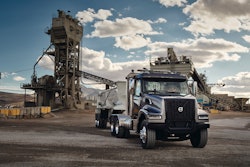 Volvo Vh Dwith End Dump Trailer