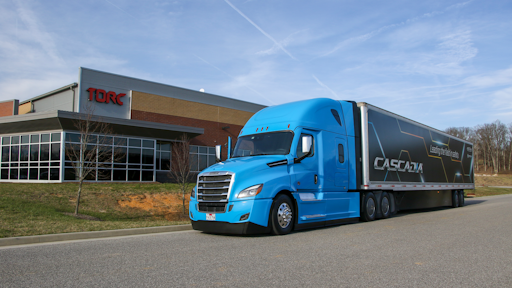 DTNA is working with Torc Robotics to develop and test autonomous trucks.