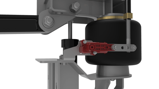 Link's ROI Cabmate Suspension is designed to improve ride quality for vehicle operators.