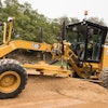 The new Cat 140 GC motor grader.