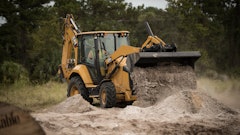 Caterpillar F2 Series Backhoe Loader