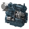 Kubota's V3307 Micro-Hybrid system allows for engine downsizing while maintaining performance, productivity and efficiency.