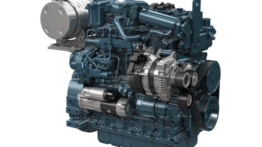 Kubota's V3307 Micro-Hybrid system allows for engine downsizing while maintaining performance, productivity and efficiency.