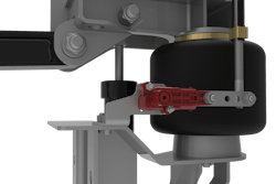 Link's ROI Cabmate Suspension is designed to improve ride quality for vehicle operators.