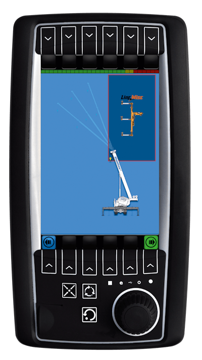 Manitex Line Wise Attachment V Scale D3 Console