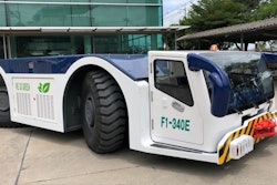 Panus Fully Electric Aircraft Pushback Tractor