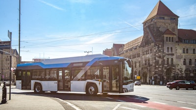 Electric buses like Solaris' Urbino electric are gaining market share in Europe.