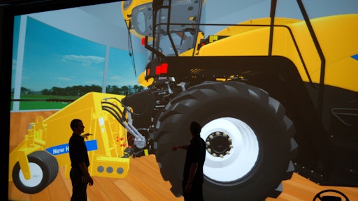 Equipment manufacturers can use virtual reality as a way to evaluate product designs and collaborate with team members across the globe.