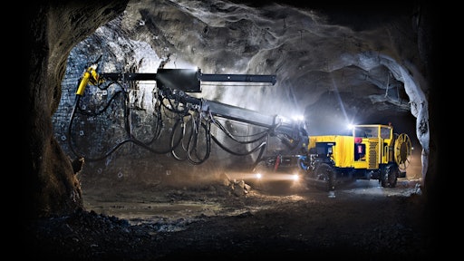 The MEYCO ME5 is one of the six concrete spraying products which will be phased out of Epiroc's product portfolio.