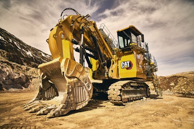 Cat Next Generation 6060 Hydraulic Shovel In Pit
