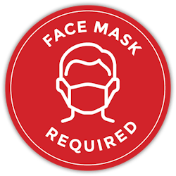 Face Mask Required Sign