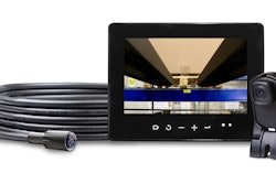 The new monitor and cable can be used with a digital camera to create a no latency High Definition mid-mast view system.