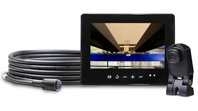 The new monitor and cable can be used with a digital camera to create a no latency High Definition mid-mast view system.