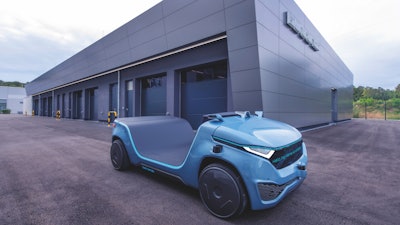 The MCG is used as the central communication interface in HARRI, the autonomous carrier vehicle.
