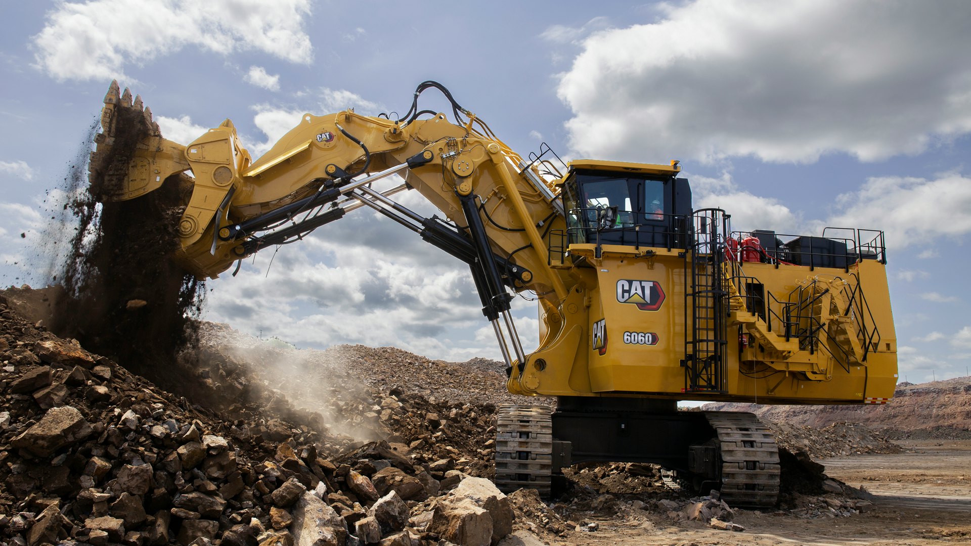 Next Generation Cat 6060 Hydraulic Mining Shovel Features Increased  Performance and Durability | OEM Off-Highway