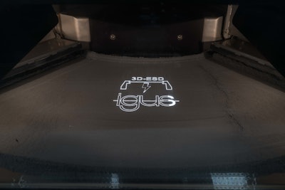 With the SLS method, the new black high-performance polymer can be processed in a very short time.