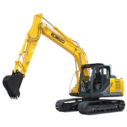 New KOBELCO USA Excavator Includes Independent Travel