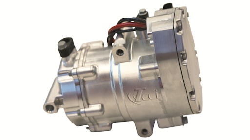 Electronic compressors can be used for an alternate source of heat and A/C instead of idling a diesel engine.
