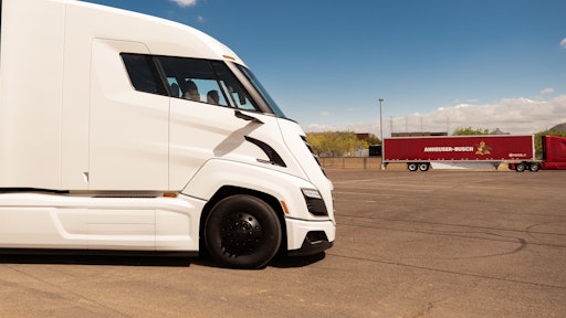The Nikola Two is the latest iteration of the company's hydrogen-fueled Class 8 truck.