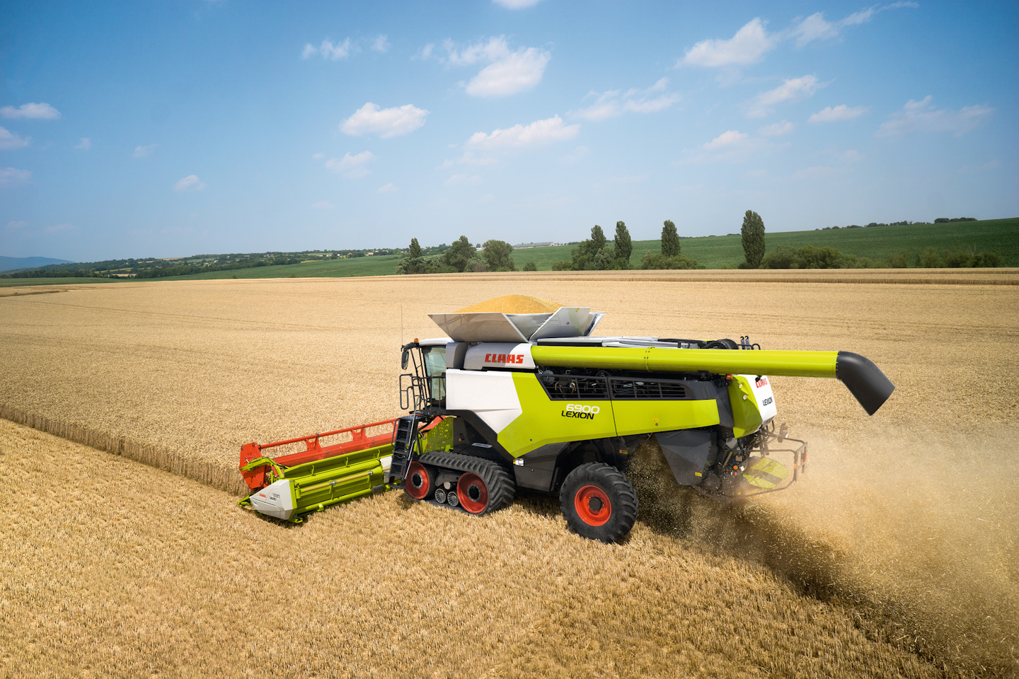 New CLAAS Combines with Increased Technology Integration Improve