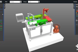 The digital twin factory is based on real-time data, and shows what is happening in the 'real' factory so operators and management can make fact-based decisions.