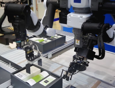 Digitalization of manufacturing operations will take many forms, including the potential for more robotics to handle more tasks.