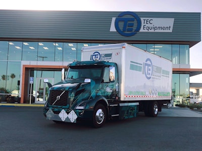 First Pilot Volvo Vnr Electric Deployed For Parts Distribution At Tec Fontana Dealership